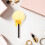 2 pcs body powder puff with handle for applying powder 6