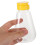 2pcs plastic squeeze bottles leakproof honey dispenser for condiments 8