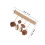 Bird Cage Toy Parrot Foraging Chewing Perch 2