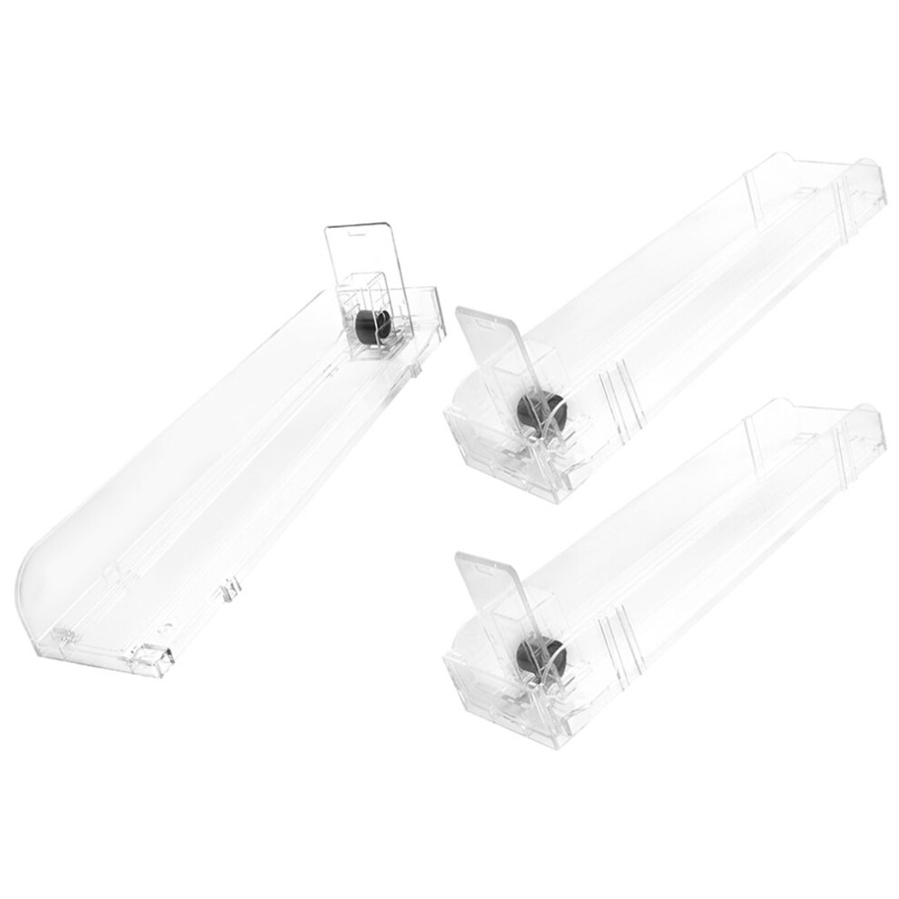 Aboofan 3Pcs Automatic Push Trays Display Racks Dispenser