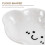 ceramic sauce bowl cloud shape soy sauce holder for dining table 8