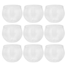 12 Pcs 75ml Reusable Dessert Cups Transparent