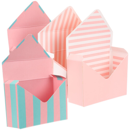 4 pcs florist bouquet envelope boxes for flower packaging 1