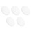 5pcs Sinamay Cocktail Hat Round Base Millinery Craft Yarn Bottom 6