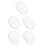 5pcs Sinamay Cocktail Hat Round Base Millinery Craft Yarn Bottom 7