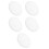 5pcs Sinamay Cocktail Hat Round Base Millinery Craft Yarn Bottom 5