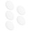 5pcs Sinamay Cocktail Hat Round Base Millinery Craft Yarn Bottom 10