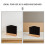 16pcs mini wooden double-sided chalkboards with easel for display 8