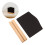 16pcs mini wooden double-sided chalkboards with easel for display 7
