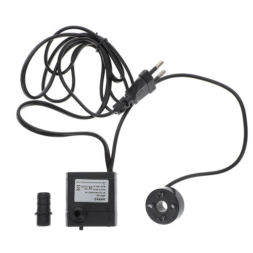 5w Aquarium Submersible Pump with 4 LED Light