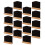 16pcs mini wooden double-sided chalkboards with easel for display 1