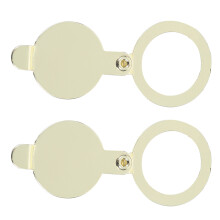 2pcs Solid Copper Door Viewer Cover For Home Privacy And Use