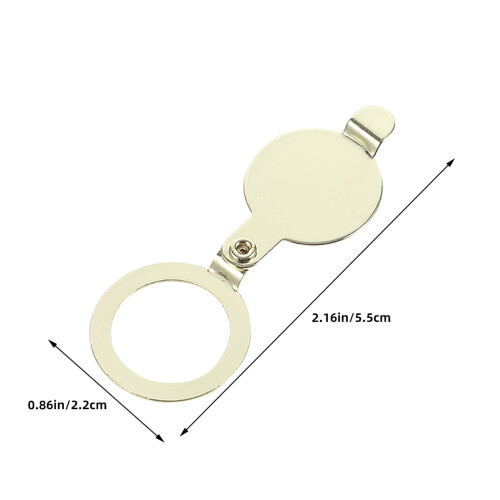 2pcs Solid Copper Door Viewer Cover For Home Privacy And Use 1