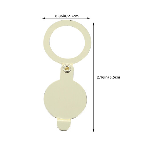 2pcs Solid Copper Door Viewer Cover For Home Privacy And Use 2