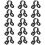 Sewing Clips Bottle Holder Clips Black 15pcs 1