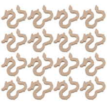 42pcs dragon-shaped natural agarwood incense for relaxation and home decor
