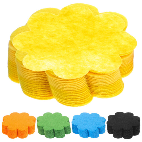 500 Pcs Planter Hole Pads Bonsai Drainage Mats 2