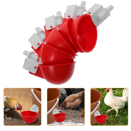 1 Set Automatic Chicken Water Feeder for Chicks Ducks Poultry 2