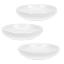 3pcs ceramic dip dishes for sauce vinegar condiments