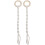 2pcs Macrame Plant Hanger Cotton Rope Hanging Extender 10