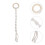 2pcs Macrame Plant Hanger Cotton Rope Hanging Extender 11