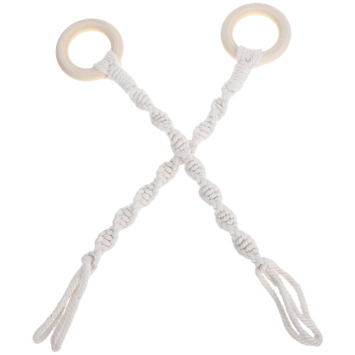 2pcs Macrame Plant Hanger Cotton Rope Hanging Extender