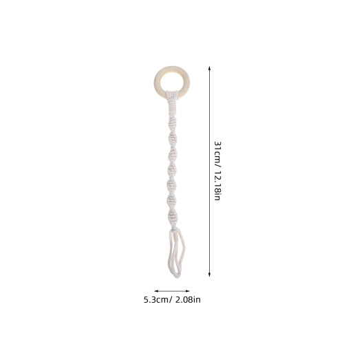 2pcs Macrame Plant Hanger Cotton Rope Hanging Extender 1