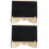2pcs Wooden Message Board Sign Desktop Writing Chalkboard 7