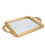 1pc Retro Makeup Tray Storage Perfume Mirror 1