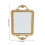 1pc Retro Makeup Tray Storage Perfume Mirror 2
