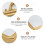 1pc Retro Makeup Tray Storage Perfume Mirror 6