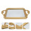 1pc Retro Makeup Tray Storage Perfume Mirror 10