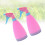2 pcs pink plastic watering cans with adjustable spray for plants 7