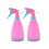2 pcs pink plastic watering cans with adjustable spray for plants 3