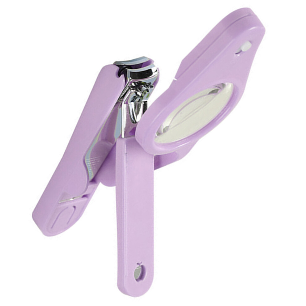Ohphcall Stainless Steel Led Magnifying Nail Clippers For Women Men Children