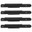 4pcs retractable belt barrier buckle for crowd control stanchions 1