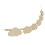 Wood Cloud Cutouts Hanging Ornament Wall Decor 11
