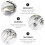 4pcs stainless steel flat bottom soup spoon 11