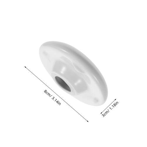 Urinal Strainer Stopper 8cm Ceramic Drain Cap 2