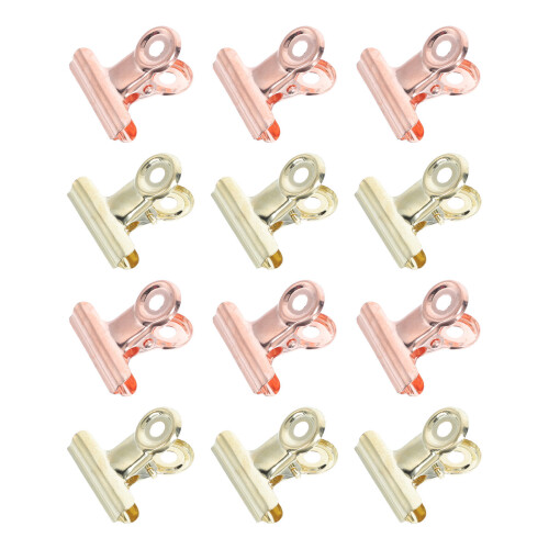 12pcs nail tips clips for fingernail extensions retaining clamps