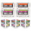 5pcs Cassette Tape Party Decorations Table Treat Boxes 1
