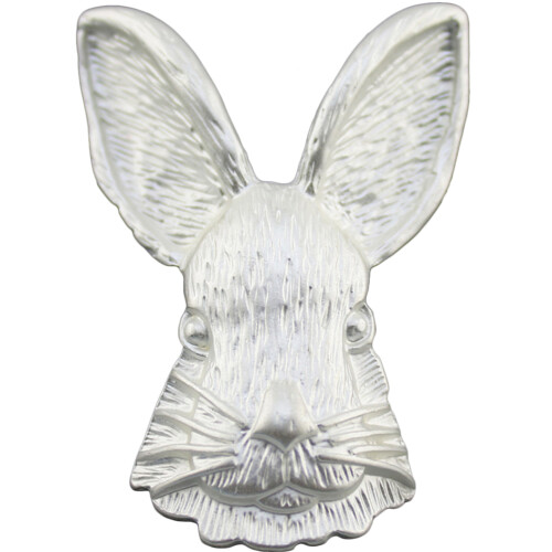 Lapel Pin Rabbit Shape 1set 1.97x1.41x0.2in