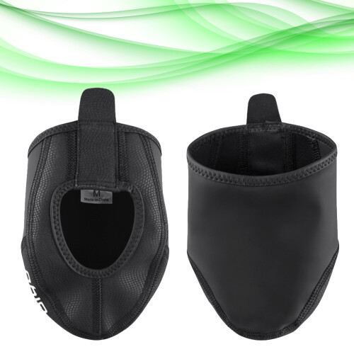 1 pair -s cycling shoe covers, windproof warm half overshoes 2