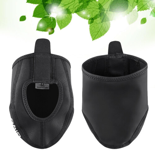 1 pair -s cycling shoe covers, windproof warm half overshoes 1