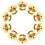 10pcs Metal Pin Backs Locking Pin Studs For Badges Brooches 9