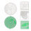2 pcs acrylic foraging wind wheels for parrot interactive play 6