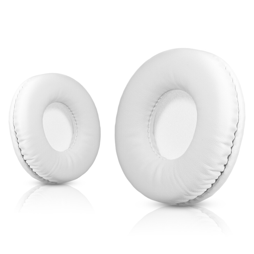 2Pcs 80Mm Replacement Ear Pads For Headphones Sponge Cushions White 3261586600269