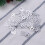 1200pcs Number 80 Sequins Confetti Party Decoration Silver 2
