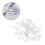 1200pcs Number 80 Sequins Confetti Party Decoration Silver 10