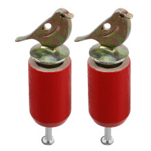 2pcs wooden bird whistle toy for training and party favors